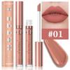 18 Color Waterproof Lip Gloss Nude Apricot Matte Liquid Lipstick Transparent Lip Oil Sexy Rose Red Velvet Matte Lipstick Make Up