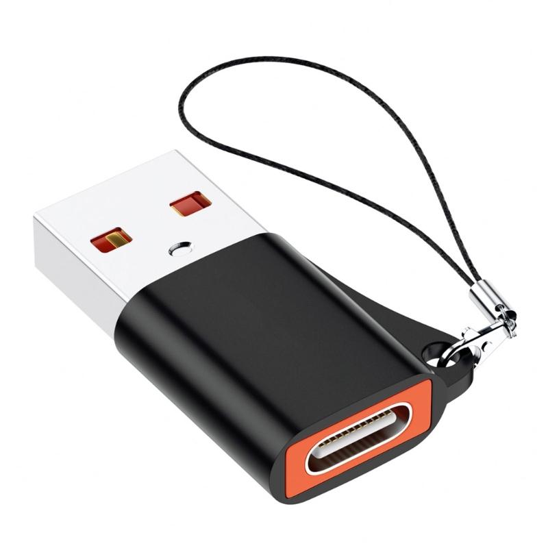 USB3.0 male To Type C Female Adapter Converter With Detachable Lanyard 10Gbps Highly speed Data Transfer Quick Charge3.0