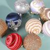 9pcs Painted Christmas Ball Set Big Hanging Ornament Crafts Christmas Tree Decoration Pendant  Room