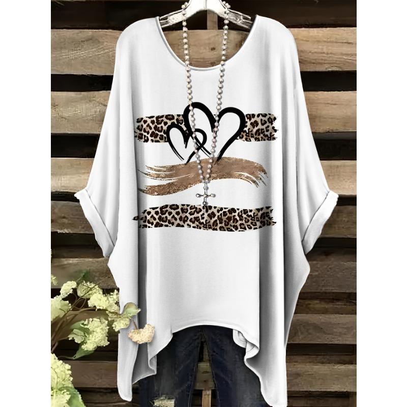 Plus Size Women T-Shirt Fashion Golden Light Swallowtail Hem Round Neck Short Sleeve Casual Summer Tops Loose Comfort Tees