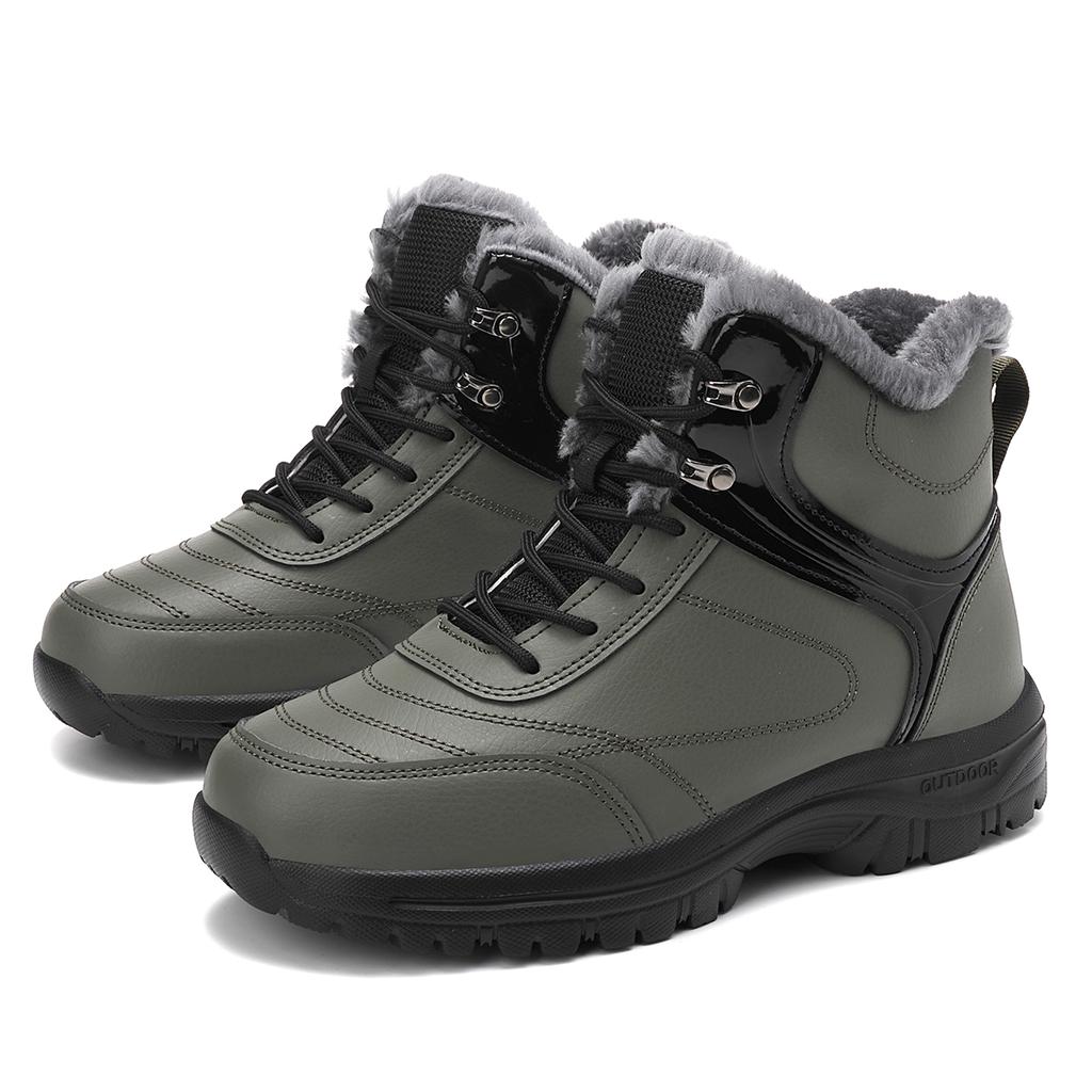 TUINANLE Unisex High-Top Hiking Shoes - Outdoor Cross-Border Design for Autumn and Winter Women Men Hiking Boots