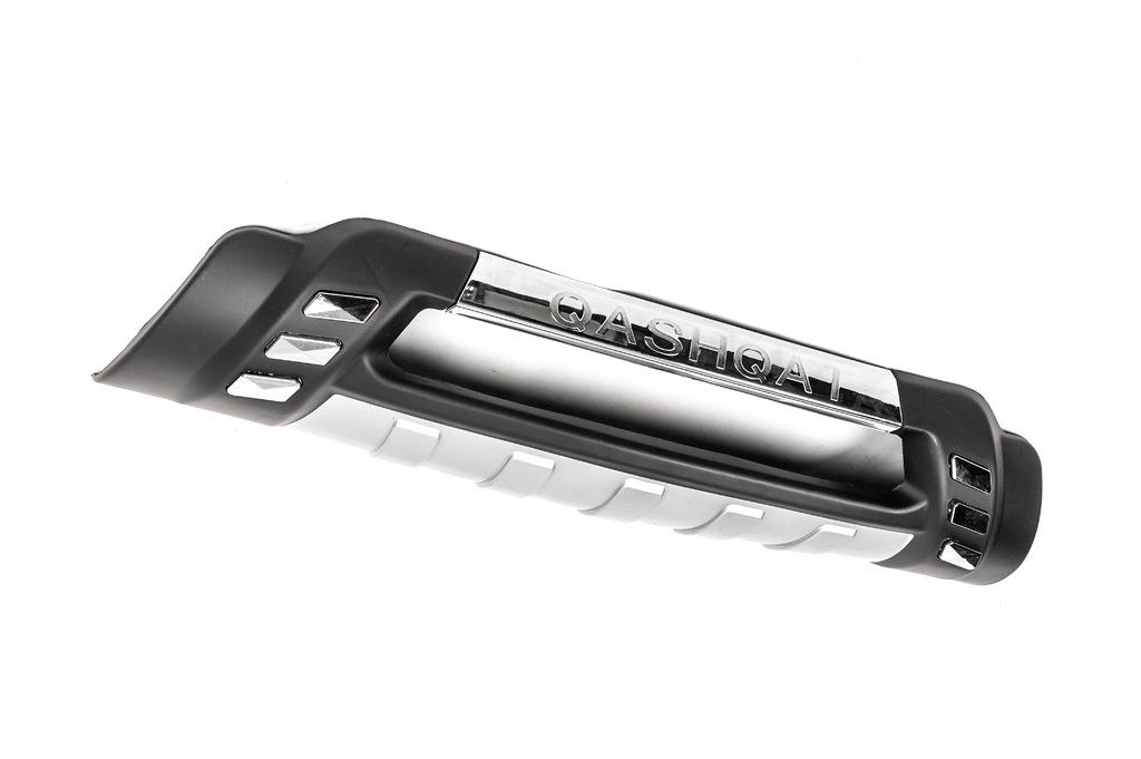 Задняя накладка Libao 2014-2016 (пластик) для Nissan Qashqai