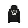 Giacca con Cappuccio a Maniche Lunghe Stampa Logo e Gabbiano Aw23 Uomo giacche Nero 2EAEPM3NJ1183XXPL
