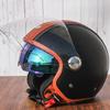 Newest Retro Motorbike Helmets DOT 3/4 Open Face Motorcycle Vintage Chopper Bike Cascos Scooter Capacete De Moto