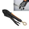 Locking Pliers   Clamp Pressure Curved Jaw Carbon Steel Locking Pliers for Metalworking Woodworking