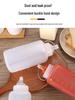 ZISIZ Commercial Food-Grade Squeeze Bottle