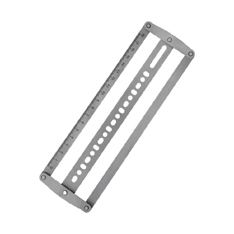 Centratore in Acciaio Per Cinghie in Pelle di Larghezza 18-48mm Artigianato Con Tre