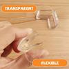 24-Piece Transparent Silicone Corner Protectors: Shockproof for Babies
