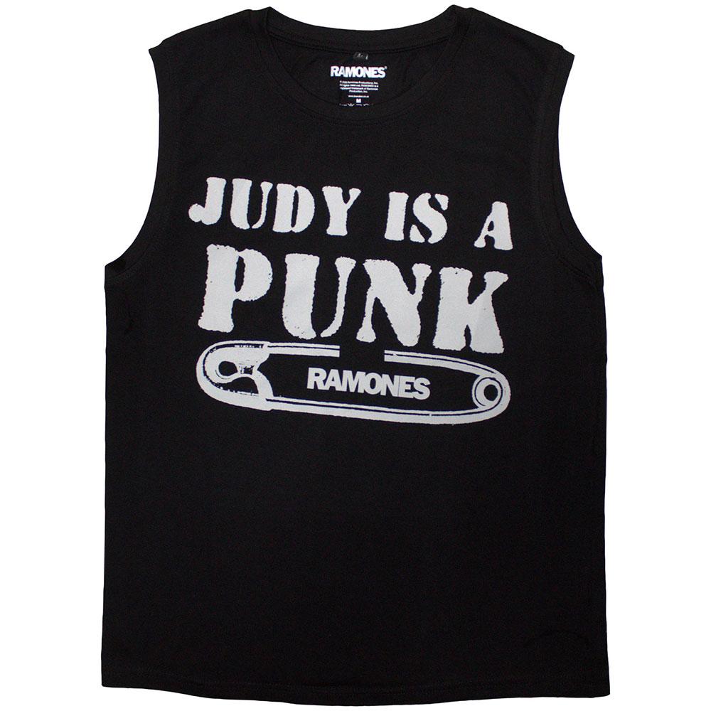 Ramones Unisex Adult Judy Is A Punk Tank Top