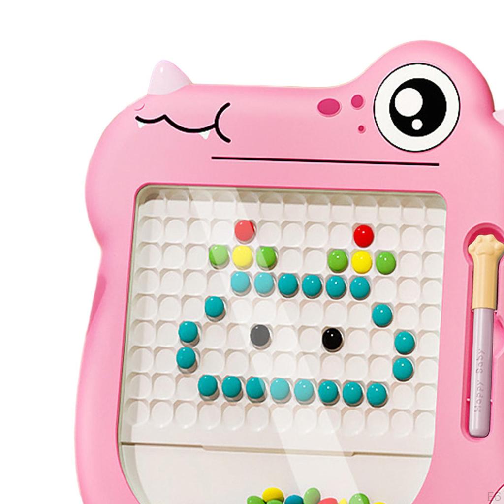 Magnetic Drawing Board Writing Painting Sketch Pad for Toddlers Kids green