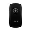 Laser-Engravable Rocker Switch Cap (No Body) - Switch Actuator Cover Replacement for 12V 24V Car Boat ATV Carling ARB Narva
