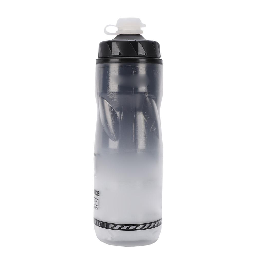 Bike Water Bottle 610ml Large Capacity Insulated Squeeze Cycling Drink Bottle for Hiking Running Travel