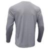Men's Long-Sleeve Henley Crew Neck T-Shirt for Autumn and Winter
