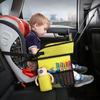 Kids Travel Tray for Toddler & Kids Car Seat, Lap Tray for Airplane, Carseat Table Tray with Organizer for Road Trip Activities
