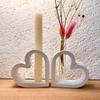 Heart Shape Vase Silicone Mold,vase Casting Silicone Mold,heart Shape Vase Tray,cast Mold For Concrete Plaster Decoration