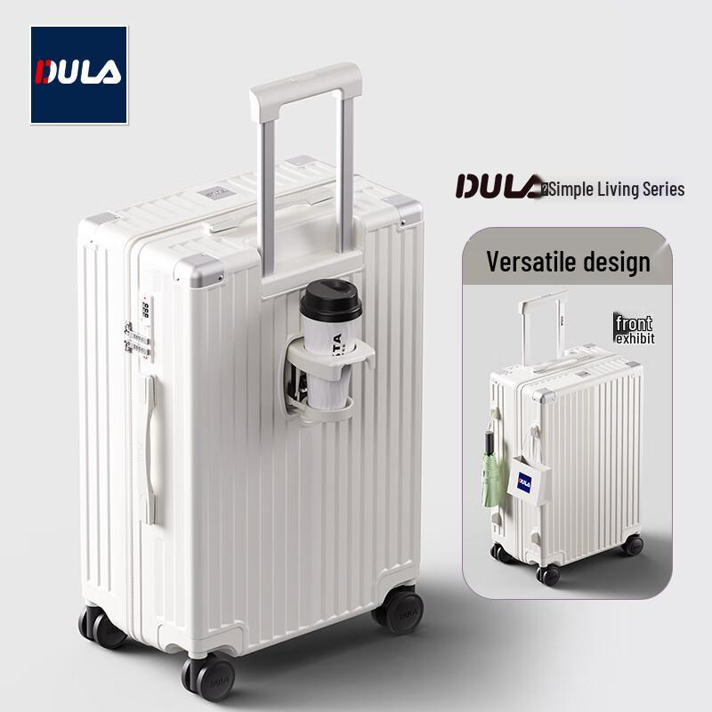 DULA Multi-functional Luggage with Cup Holder 20 inches