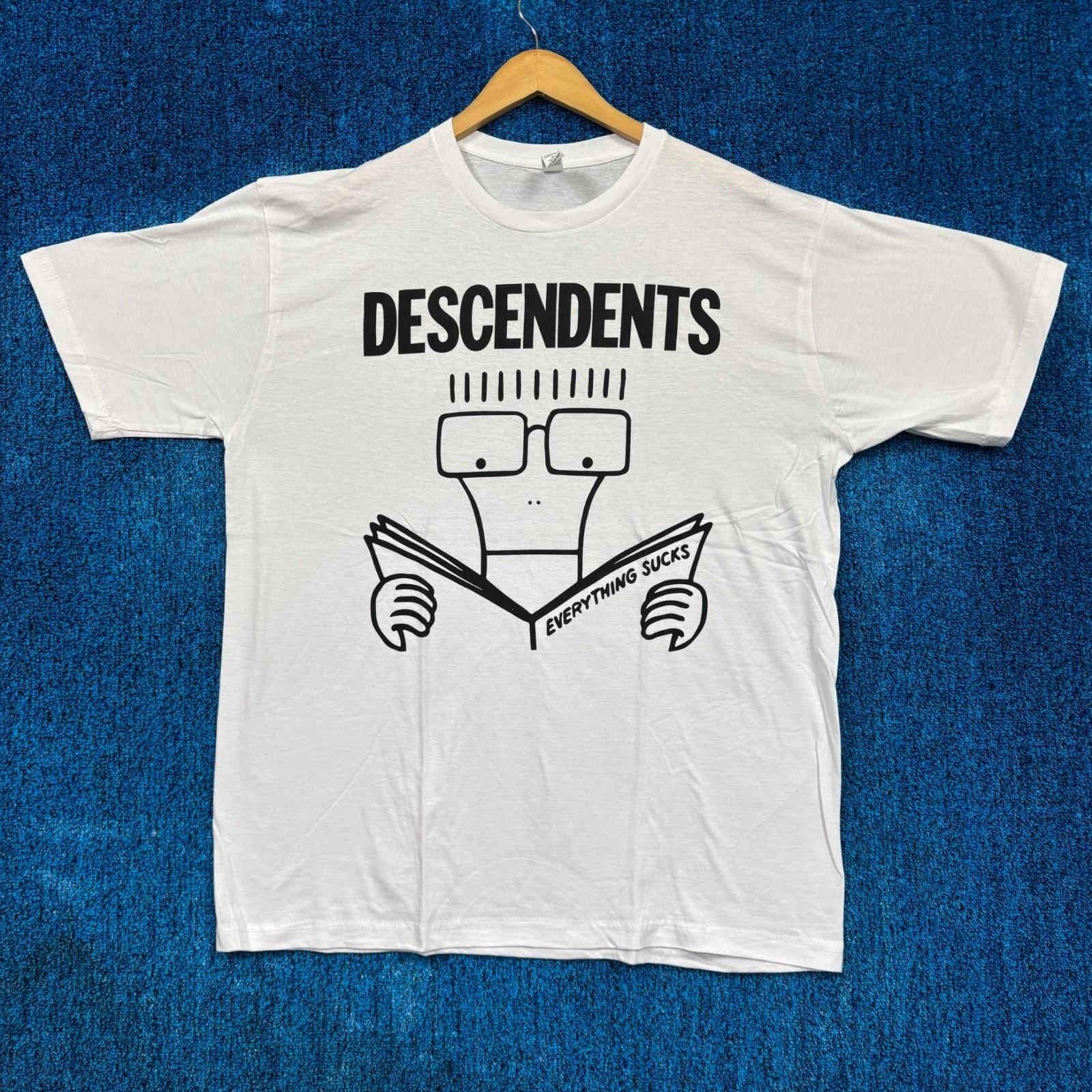 Descendents Everything Sucks Album Hardcore Punk Band Tee XL Unisex T-Shirt M