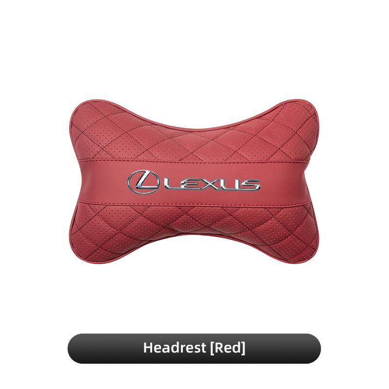 Auto Leder Kopfstütze Sitz Lendenkissen Zubehör für Lexus RX300 IS200 IS250 ES350 Ct200h UX250h NX300h RX350 ES300h RX400h