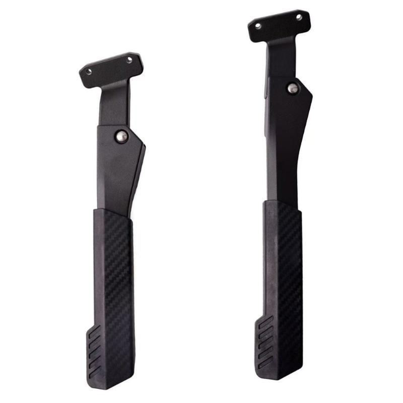 Aluminum Alloy Side Rear Parking Rack Road Bike Kickstand Nonslip Foot Brace Adjustable Side Rear Parking Rack