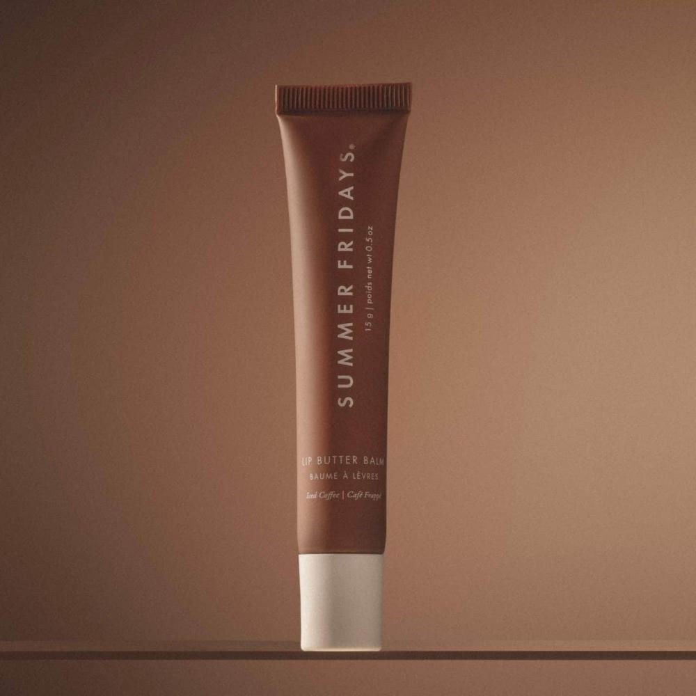 Summer Fridays Lip Butter Balm Treatment Hydration + Shine 0.5 Oz Iced Coffee