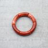 New Mixed Gold Color Tube Beads Acrylic Bracelets Bangles for Women Men Stretch Bamboo Curved Resin Bracelet Stack Jewelry Gifts