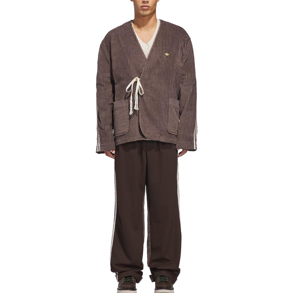 Adidas Originals x Clot by Edison Chen striped corduroy jacket JM2827