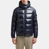 Moncler Maya Hooded Short Down Jacket Down Jacket Unisex Marine Blue K20911A5360068950742