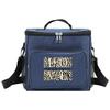 Insulated Lunch Bags Cooler Box Thermal Organizer Handbag for Student Portable Waterproof Camping Storage Boxes Leopard Pattern