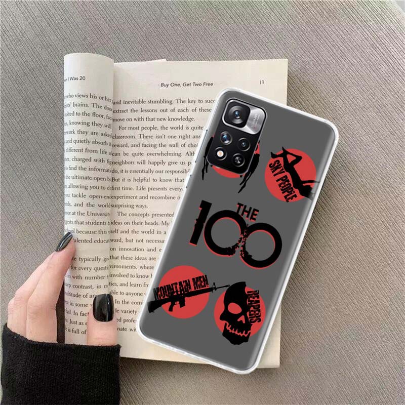 The 100 TV Show Heda Lexa Phone Case For Redmi Note 13 12 Pro Plus 14 15 Pro 5G 11 11T 11E 11S 10 Pro 10S 9 9S Cover Cell Clear