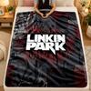 Flannel BlanketLinkin Park Warm Soft Throw Blanket for Indoor Sofa Bed Living Room Use