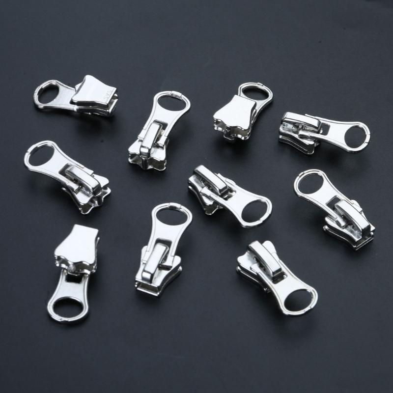 10pcs #3 #5 #8 Zippers Sliders Zippers Repair Zips Zippers Pullers Replacement Zippers for Jackets Suitcases Backpacks