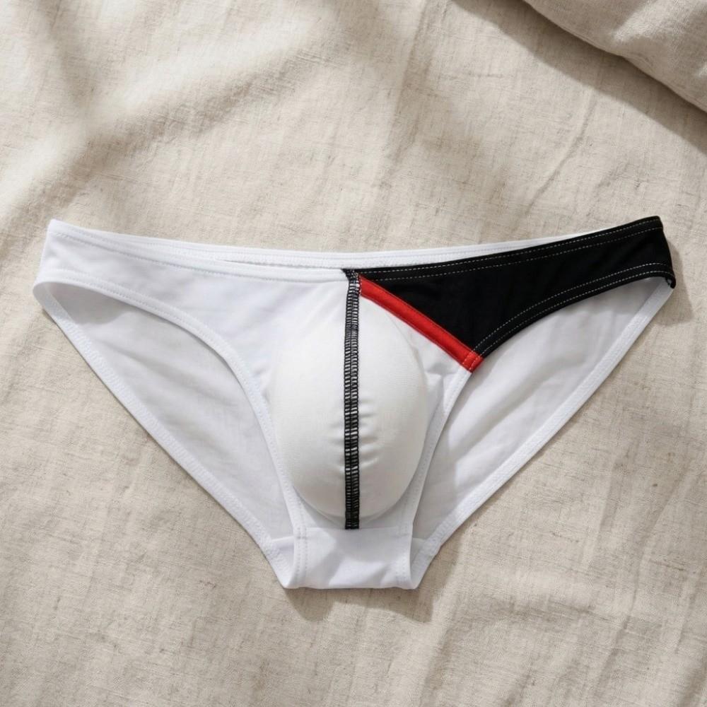 Underpants Thin Men'S Triangle Panties Breathable Lingerie T Back Briefs Low Waist Ice Silk Underwear Male
