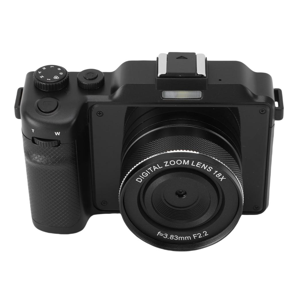 5K Digital Camera HD 80MP WiFi Front Rr Lens 18X Digital Zoom Vlog Camera Anti Shake with Hand Strap for Photography Video