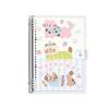 High-Transparency PVC A5 Cartoon Binder with B5 Extra Thick Student Notebook
