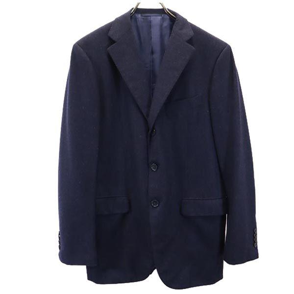 SOVEREIGN UNITED ARROWS Wool Suit Setup 48 Navy Men's Used