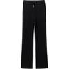 Trendy Casual Outing Party Light Luxury Drawstring Ribbed Knit Straight Leg Pants Women Bottoms M22E1023999
