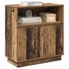 LED Sideboard in Rustic Wood Look 71 x 34.5 x 75 cm Engineered Wood