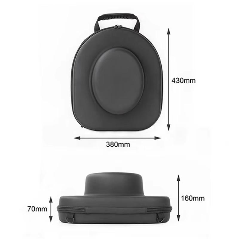 1Pc Hat Case Carrying Bag EVA Durable Cowboy Hat Storage Box Hat Holder Travel Bag Felt Hat Box For Hat Closet Baseball Hat