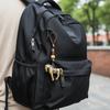 Feng Shui Horse Lucky Bag Pendant Copper Weaving Key Chains Chinese Zodiac Key Ring  Women Men