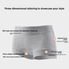 Women's Spring and Autumn New Pure Cotton 7A Antibacterial Abdominal and Hip Lifting High Waisted Briefs