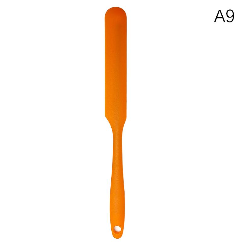 

Silicone Long Scraper Cream Long Knife Scraper Cake Making Small Accessories Silicone Spatula Baking Tools For Cakes A9