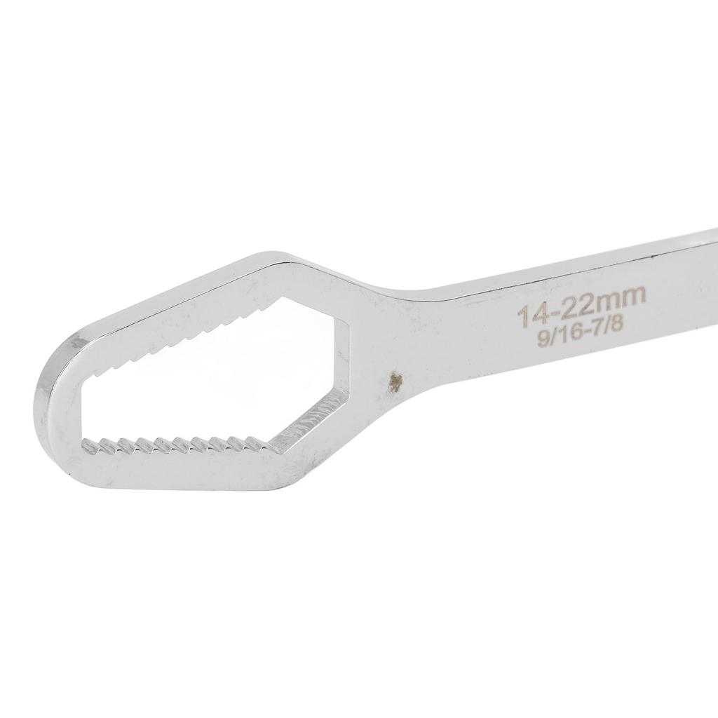 Double Ended Self Tightening Wrench Multifunctional   822mm Self Tightening Spanner for Auto Repair