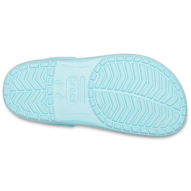 Crocs Classic Clog Translucent Beach Ice Blue Sandals Unisex