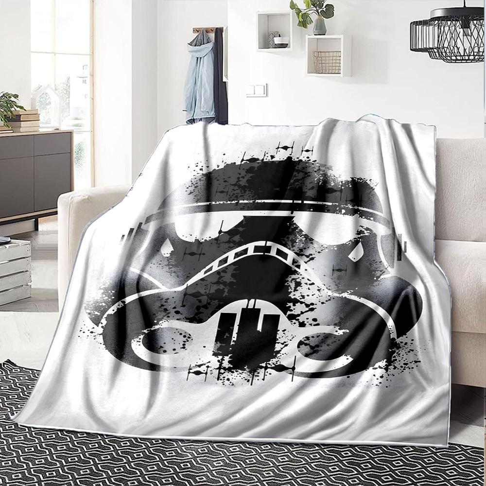 Star Wars Blanket Soft Warm Cozy Perfect for Livingroom Picnics Office Chair for All Seasons Stylish Decor Ideal Gift for Friends Family Couples Picni