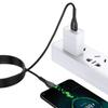 Kabel USB na USB-C AWEI 1m Szybkie ładowanie Czarny