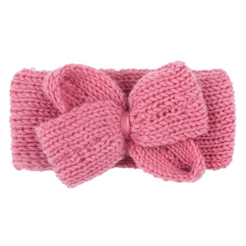 New Popular Hair Cap, Children's Cute Knitted Bow Headband, Fashionable European and American Baby Autumn and Winter Hair Accessories