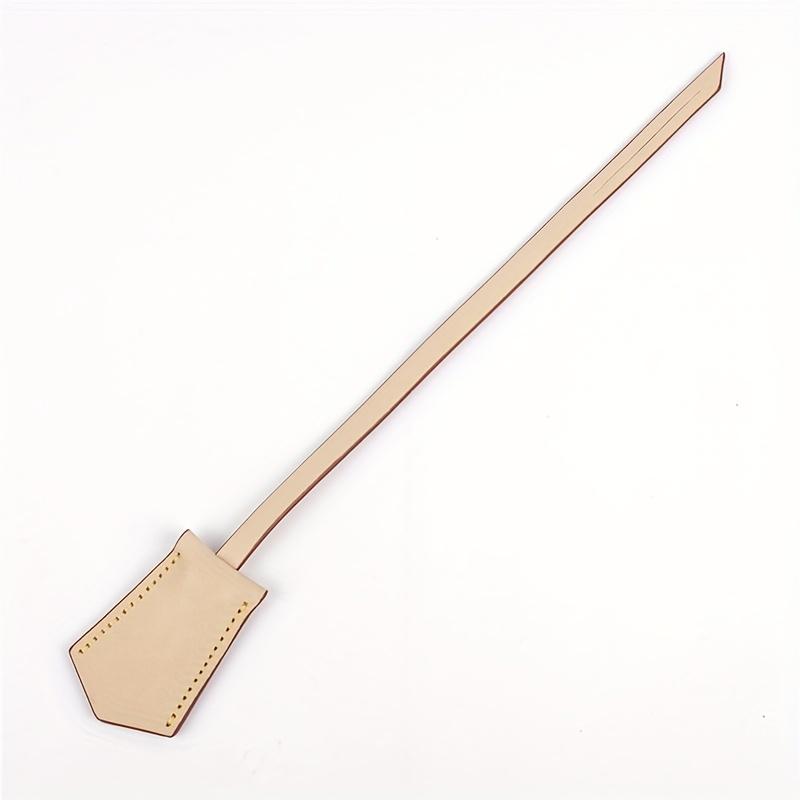 1 Pc Apricot Luggage Tag Travel Plane First Layer Tree Paste Leather Hangings Durable