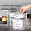 Aluminum Foil Sealing Slider for Food Preservation in Refrigerator & Freezer