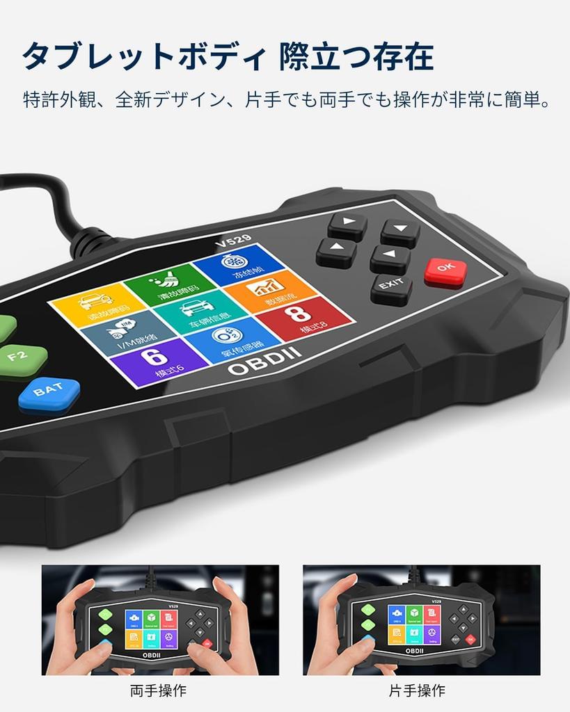 OBD2 Diagnostic OB2 Car Fault Diagnostic with Engine Carbon Detection Function, Fuel Analysis &