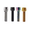 10Pz Viti Manubrio Bici Bulloni Manubrio Bici Bulloni Testa Conica Viti con Rondelle Parte Manubrio Sterzo Bici M5x20mm